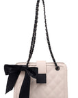 Ribbon Bow Shoulder Handbag