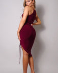 Sexy Halter Midi Dress