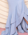Layered Ruffle Maxi Dress