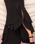 Layered Ruffle Maxi Dress