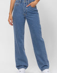 High Rise Dad Jeans