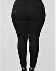 Plus Size Basic Skinny Jeans