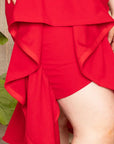 Ruffle Midi Dress