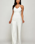 Lace Back Jumpsuit
