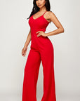 Lace Back Jumpsuit