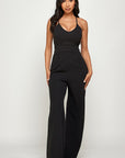 Lace Back Jumpsuit
