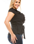 Plus Size Ruffle Top