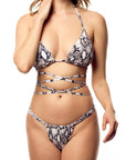 Strappy Bikini Set