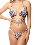 Strappy Bikini Set