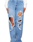 Baggy Distressed Jeans