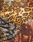 Animal Print Spaghetti Strap Dress
