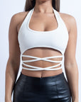Strappy Halter Top