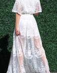 Lacey Belted Maxi Dress