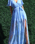 Lacey Belted Maxi Dress