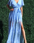 Lacey Belted Maxi Dress