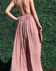 Lacey Backless Maxi Dress
