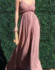 Lacey Backless Maxi Dress