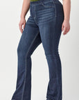 Plus High Rise Flare Jegging