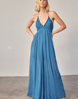 Halter Back Tie Jumpsuit