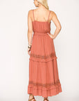 Smocked Waist Maxi Dress