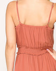 Smocked Waist Maxi Dress