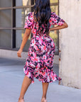Sweetheart Crop Top and Skirt Set