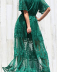 Lacey Belted Maxi Dress