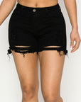 Sexy Cut Denim Shorts