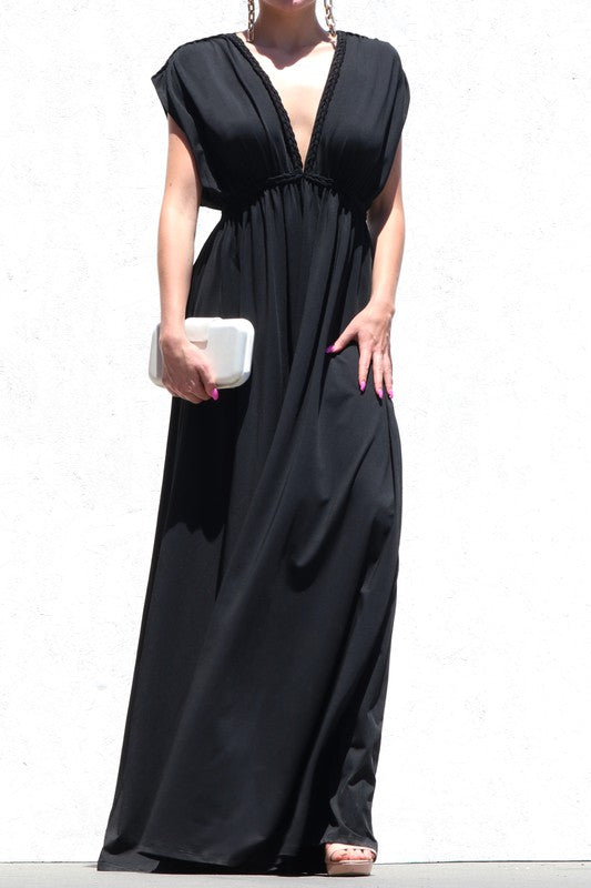 Braided Maxi Dress