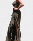 One Shoulder Maxi Dress