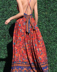Bohemian Floral Maxi Dress
