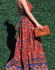 Bohemian Floral Maxi Dress