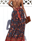 Bohemian Floral Maxi Dress