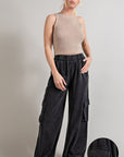 Mineral Washed Cargo Pants