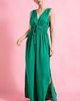 V-Neck Sleeveless Jumpsuit
