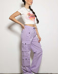 Drawstring Cargo Pants