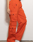 Drawstring Cargo Pants