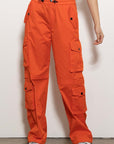 Drawstring Cargo Pants