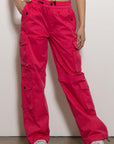 Drawstring Cargo Pants