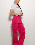Drawstring Cargo Pants