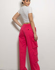 Drawstring Cargo Pants