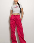 Drawstring Cargo Pants