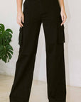 High Rise Cargo Pants