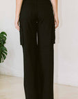High Rise Cargo Pants
