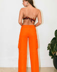 High Rise Cargo Pants