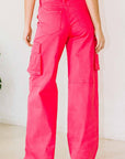 High Rise Cargo Pants