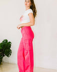 High Rise Cargo Pants