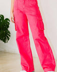 High Rise Cargo Pants