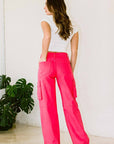 High Rise Cargo Pants