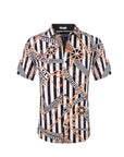 Chain Print Short Sleeve Shirt